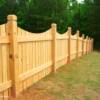 Concave picket